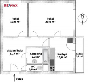 Prodej bytu 2+1, Brno - Horní Heršpice